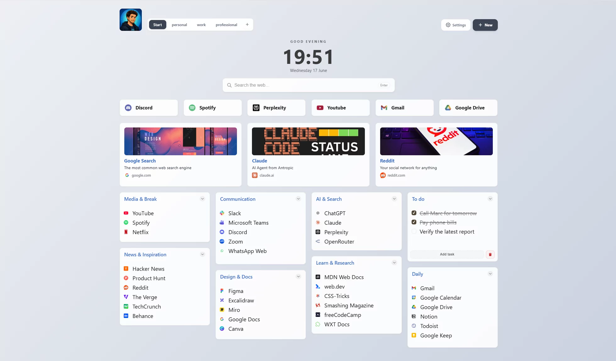 Light theme